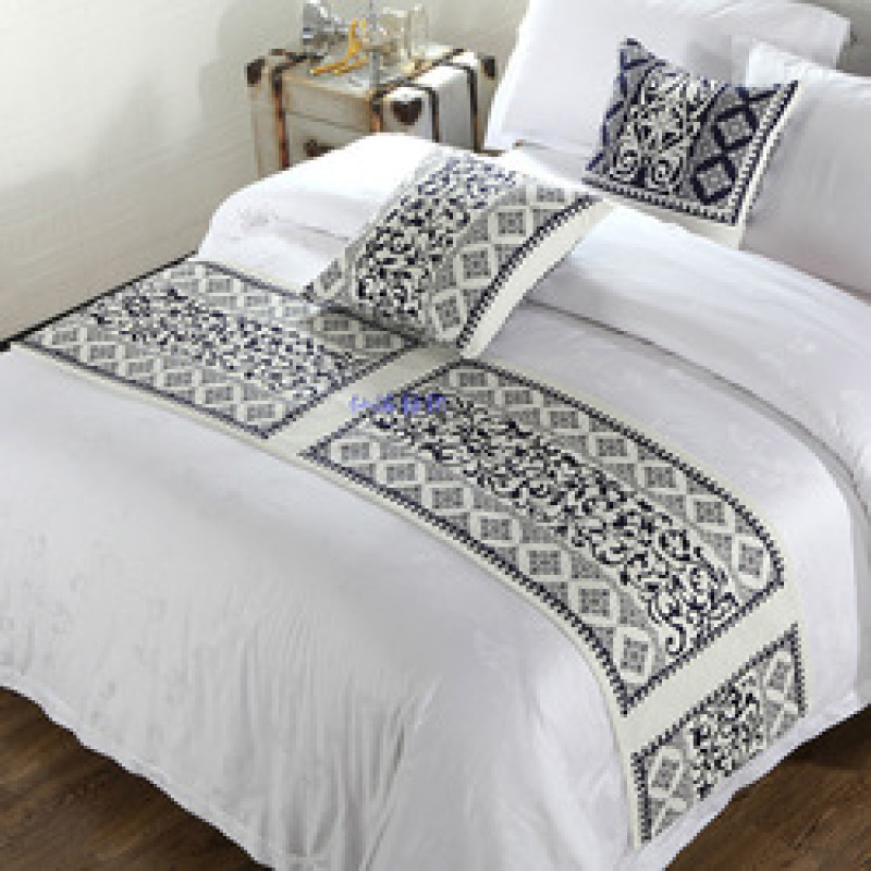 Bed Runner For Foot Of Bed Queen Protector Slipcover King Bed Runner Set Cushions Cover