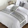Bed Runner For Foot Of Bed Queen Protector Slipcover King Bed Runner Set Cushions Cover