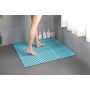 HOT Splicing non-slip hollow can be cut to customize 30*30*1cm DIY color plastic bathroom mat with suction cup