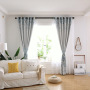 Online sale window curtains living room modele de rideaux salon, New product ideas 2019 readymade durable printing curtain
