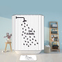 New Custom Printed Shower Curtains For Bathroom ,Multicolor Pattern Shower Curtain/