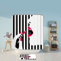New Custom Printed Shower Curtains For Bathroom ,Multicolor Pattern Shower Curtain/