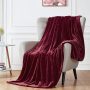 Dark Brown Color Velvet Warm Blanket For Living Room Bed Flannel Winter  Blanket/