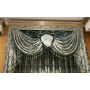 Tende Classiche Di Lusso, Blackout Jacquard Curtains With Valance Designs/