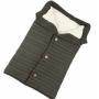 Newborn Baby Knitting Wool Crochet Sleeping Bag Button Swaddle Wrap Swaddling Blanket/