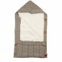 Newborn Baby Knitting Wool Crochet Sleeping Bag Button Swaddle Wrap Swaddling Blanket/