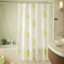 Bathroom Shower Curtain Tarpaulin Set, Bathroom Thickened Mildew Curtain Free Punching Shower Partition/