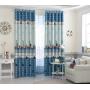 China Luxury Curtains Designs Printed Curtain For kids, Online Sale Used Bedroom Curtain Panel/