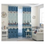 China Luxury Curtains Designs Printed Curtain For kids, Online Sale Used Bedroom Curtain Panel/