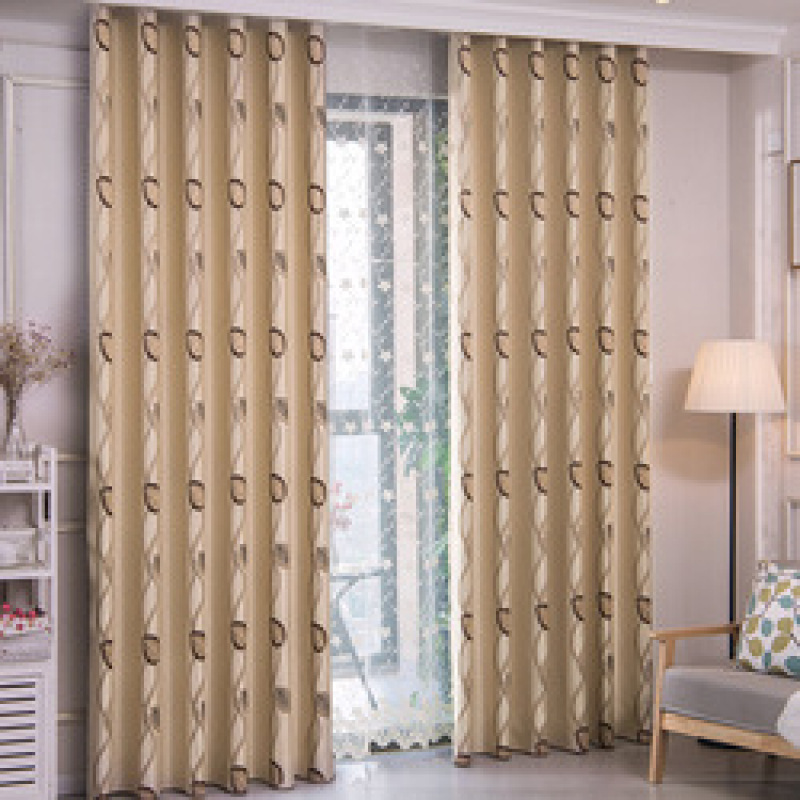 Latest Curtain Fashion Designs Blackout Curtain Fabric, Amazon Top Seller 2019 Jacquard Damask Curtain For Bedroom Set/