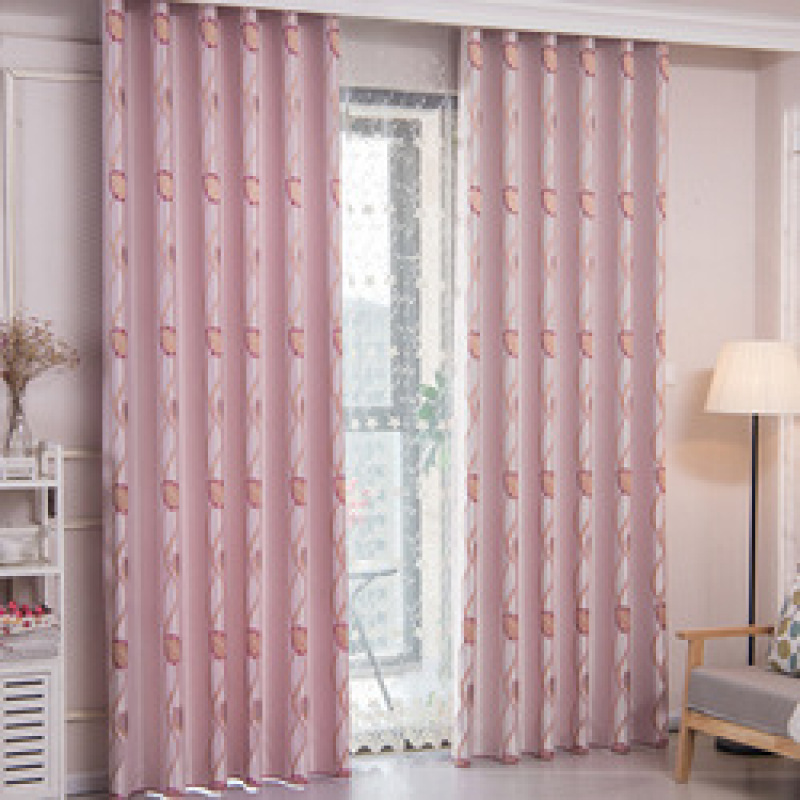 Latest Curtain Fashion Designs Blackout Curtain Fabric, Amazon Top Seller 2019 Jacquard Damask Curtain For Bedroom Set/