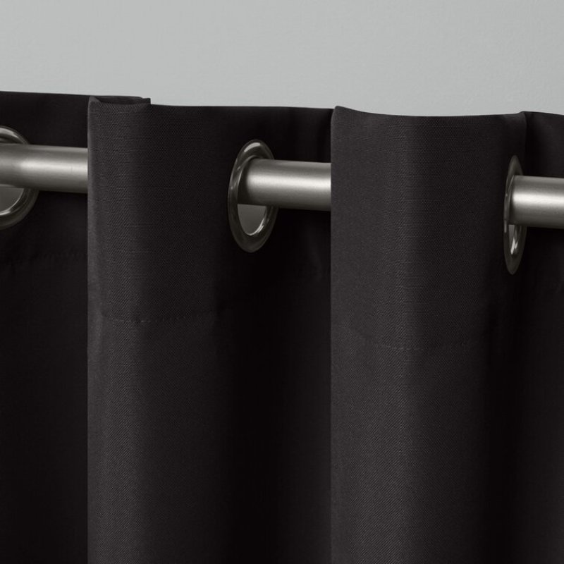 Grommets are nice and large and easily to hang extra wide outdoor curtains, 95 inc outdoor curtains for the gazebo solarium *
