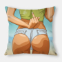 Home Decor Vintage Lady Girl Star Ass Pinup Digital Printed Cushion Cover, Fashion Throw Car Office Sofa Pillowcase/