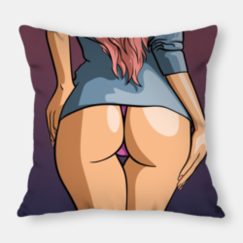 Home Decor Vintage Lady Girl Star Ass Pinup Digital Printed Cushion Cover, Fashion Throw Car Office Sofa Pillowcase/