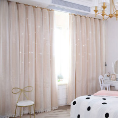 2019 Ready made solid polyester hotel quality blackout curtains
