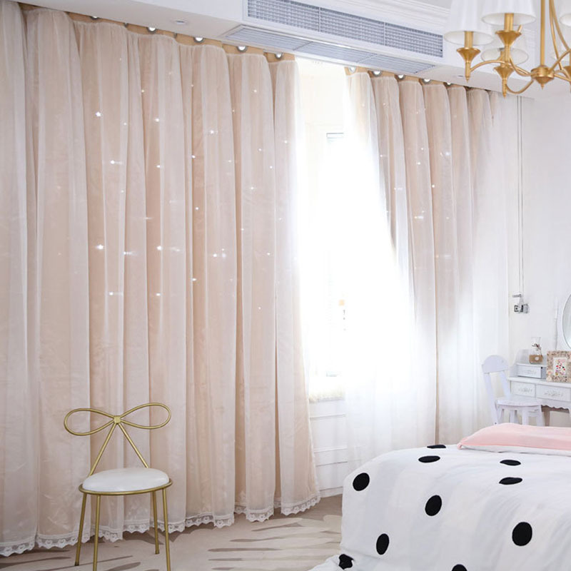 2019 Ready made solid polyester hotel quality blackout curtains