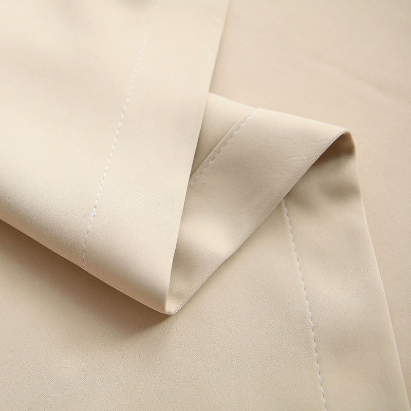 2019 Ready made solid polyester hotel quality blackout curtains