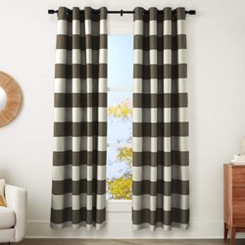 Cross-border electricity supplier Curtains , High Shading Thick Modern Solid Blackout Curtain#