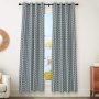 Cross-border electricity supplier Curtains , High Shading Thick Modern Solid Blackout Curtain#