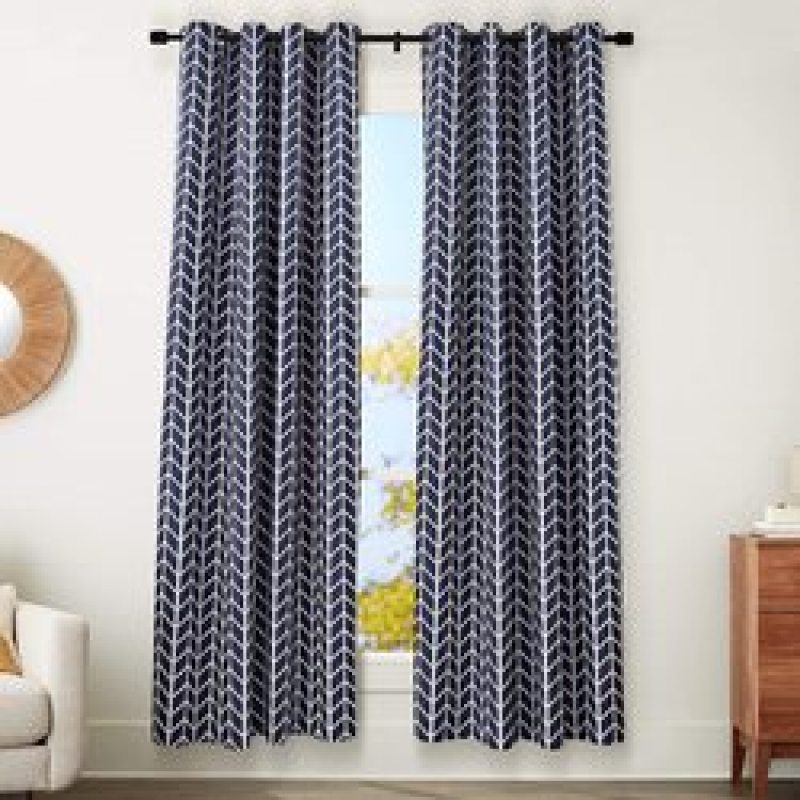 Cross-border electricity supplier Curtains , High Shading Thick Modern Solid Blackout Curtain#