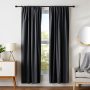 Cross-border electricity supplier Curtains , High Shading Thick Modern Solid Blackout Curtain#