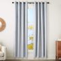 Cross-border electricity supplier Curtains , High Shading Thick Modern Solid Blackout Curtain#