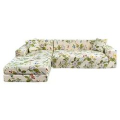 Quality Stretchable Slipcover Sofa Cover, Elastic Sofa Cover Slipcover 1/2/3/4 Seater L-shaped#