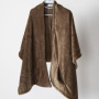 Flannel shawl blanket dark grain solid color cool office blanket nap air conditioning recreational  Cape blanket /