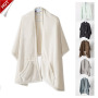 Flannel shawl blanket dark grain solid color cool office blanket nap air conditioning recreational  Cape blanket /
