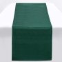 High Quality Beige Plain Satin Luxury Soft Velvet oriental table runner for Party Holiday Wedding Gathering Table