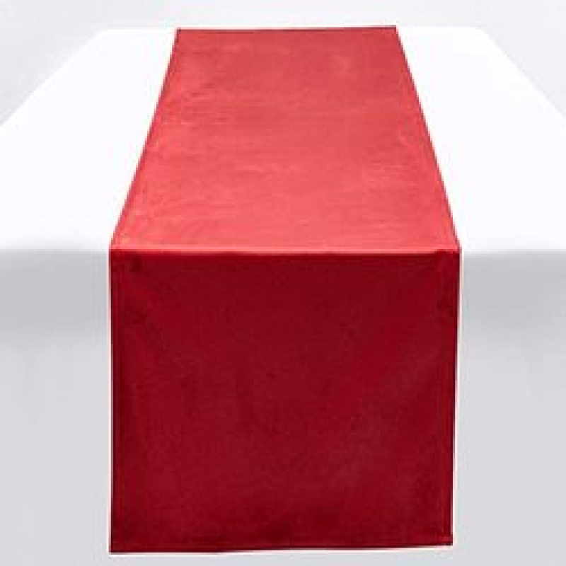 High Quality Beige Plain Satin Luxury Soft Velvet oriental table runner for Party Holiday Wedding Gathering Table