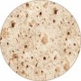 2022 Throw fleece Travel Portable Wearable oversized doughnut Pizza Burrito Tortilla Round Wrap baby Blanket for Bed other