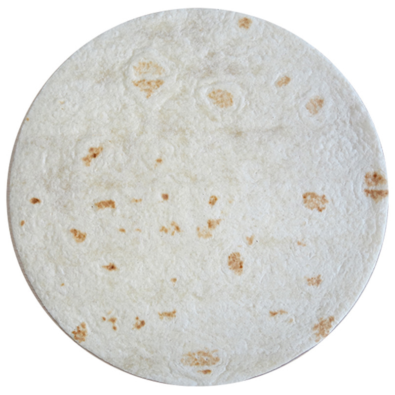 Giant Flour Tortilla Throw Blanket, Novelty Tortilla Blanket,Soft And Comfortable Flannel Taco Blanket For Kid#