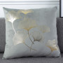 Velvet Personalized Bronzing Pillow Cover, Outdoor Fabric Painting Designs Cushion Cover/