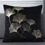 Velvet Personalized Bronzing Pillow Cover, Outdoor Fabric Painting Designs Cushion Cover/