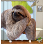 2021 Popular Waterproof Fabric,3D Print Deco Animal Style Bathroom Curtain, 180*180cm Size Customized Design Shower Curtain#
