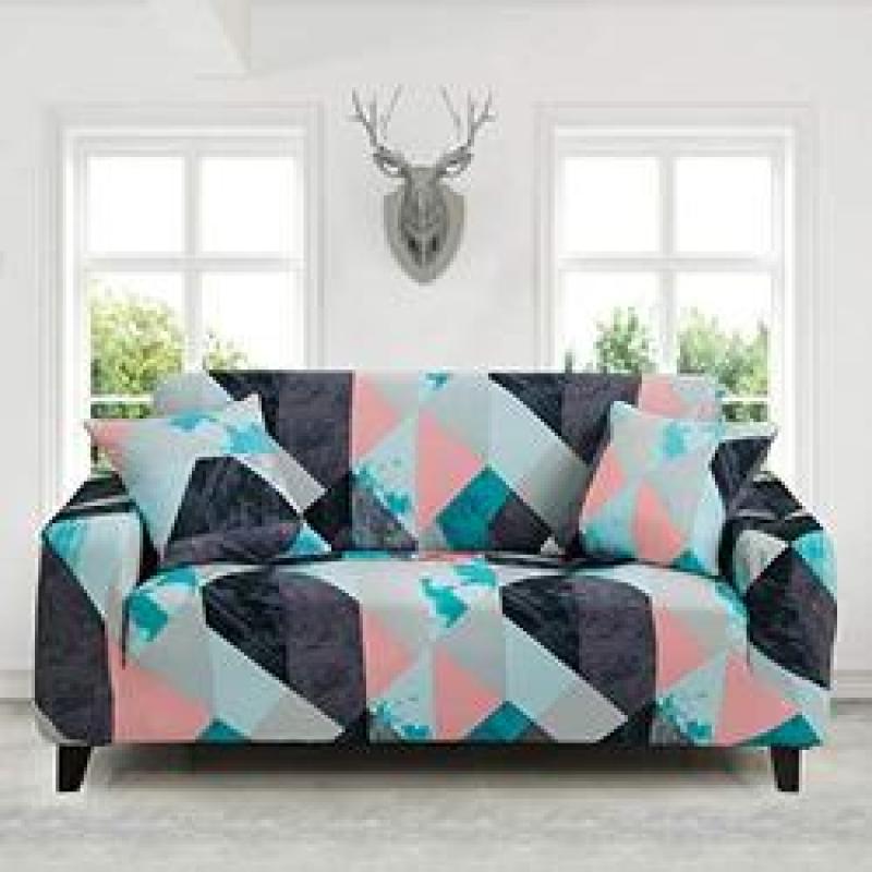 Factory Wholesale 1/2/3/4 Seats Sofa Cover,  Printed  Sofa Slipcover Reversible$
