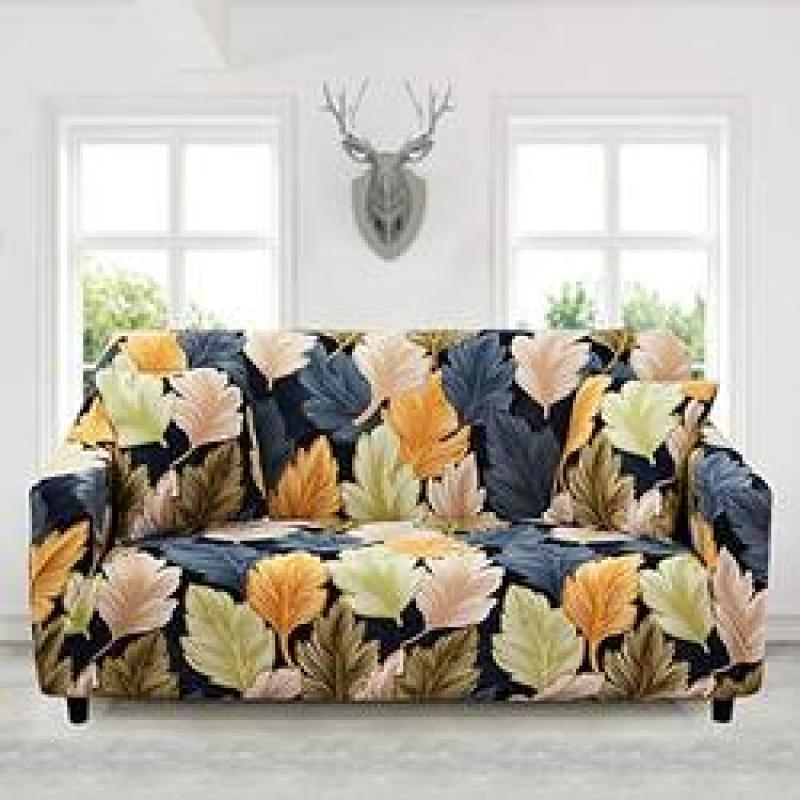 Factory Wholesale 1/2/3/4 Seats Sofa Cover,  Printed  Sofa Slipcover Reversible$