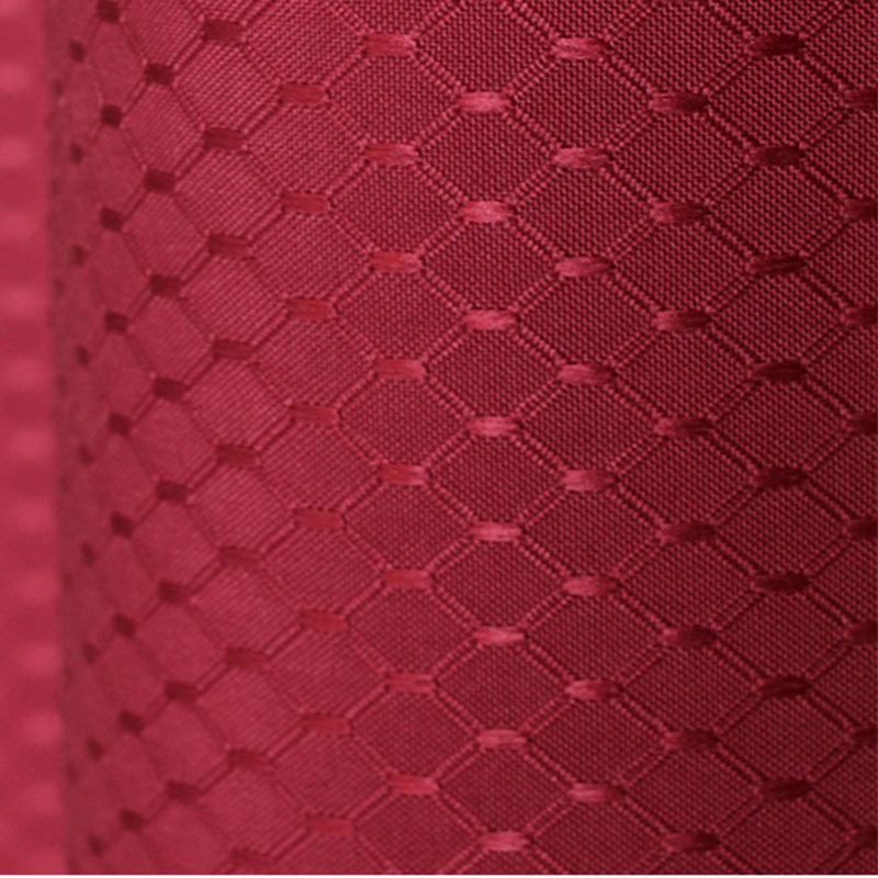 luxury waffle fabric waterproof shower curtain for bathroom