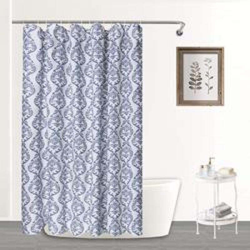 Custom Shower Curtain for Bathroom, Personalised Bath Waffle Shower Curtain $