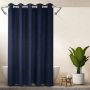 Custom Shower Curtain for Bathroom, Personalised Bath Waffle Shower Curtain $