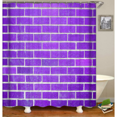 Shower Curtains Thicken Waterproof Mildew Proof Shower Curtain/