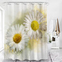 Home Goods Vintage Water Proof Shower Curtain Fabric Better Design 100% Polyester Shower Curtain Print