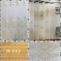 Wholesale Rideaus Cortinas, Poland Design Embroidery Curtain/
