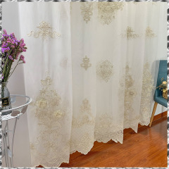 Wholesale Rideaus Cortinas, Poland Design Embroidery Curtain/