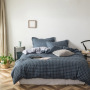 1.8m Pure Cotton Four Piece Set Autumn Winter Bed Sheet Pillow Cover Quilt Household Bedding YK/