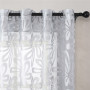 1m start wholesale punching burgundy flower glass yarn Polyester Embroidery Translucent sheer tulle curtains for living room