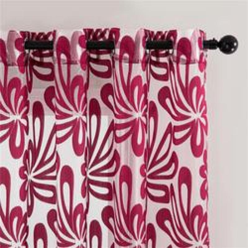 1m start wholesale punching burgundy flower glass yarn Polyester Embroidery Translucent sheer tulle curtains for living room