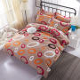 Cheap Pink Flower Bed Sheet Set,Bedroom Set Queen Bed#