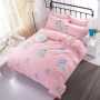Cheap Pink Flower Bed Sheet Set,Bedroom Set Queen Bed#
